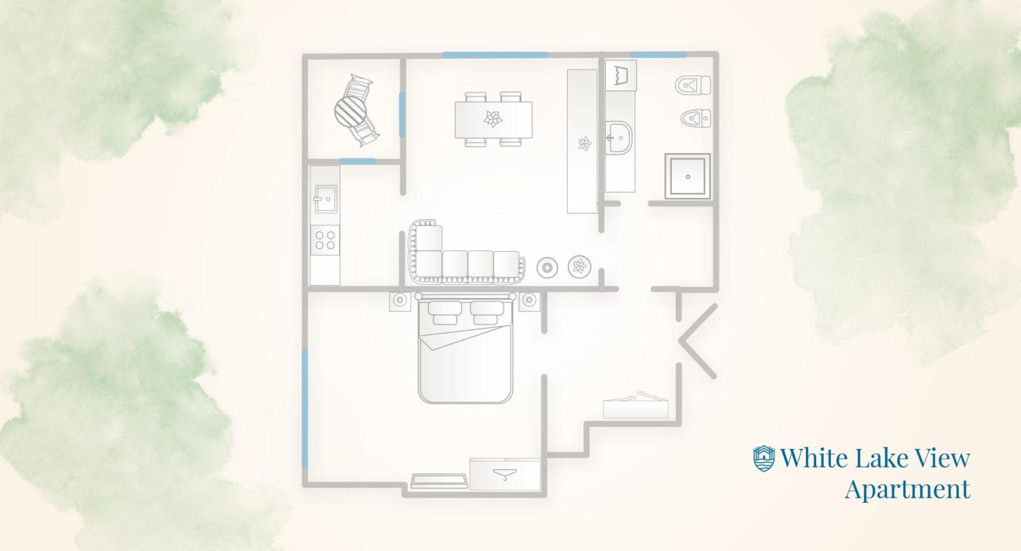 White Lake View Apartment By Rent All 科莫 外观 照片